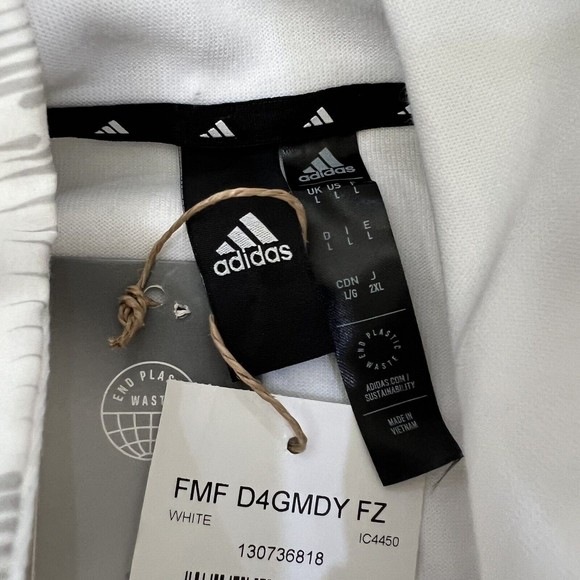 Adidas Mexico 22/23 Game Day Full-Zip Travel Hooded Jacket IC4450 Men Sz L NWT - Picture 3 of 12